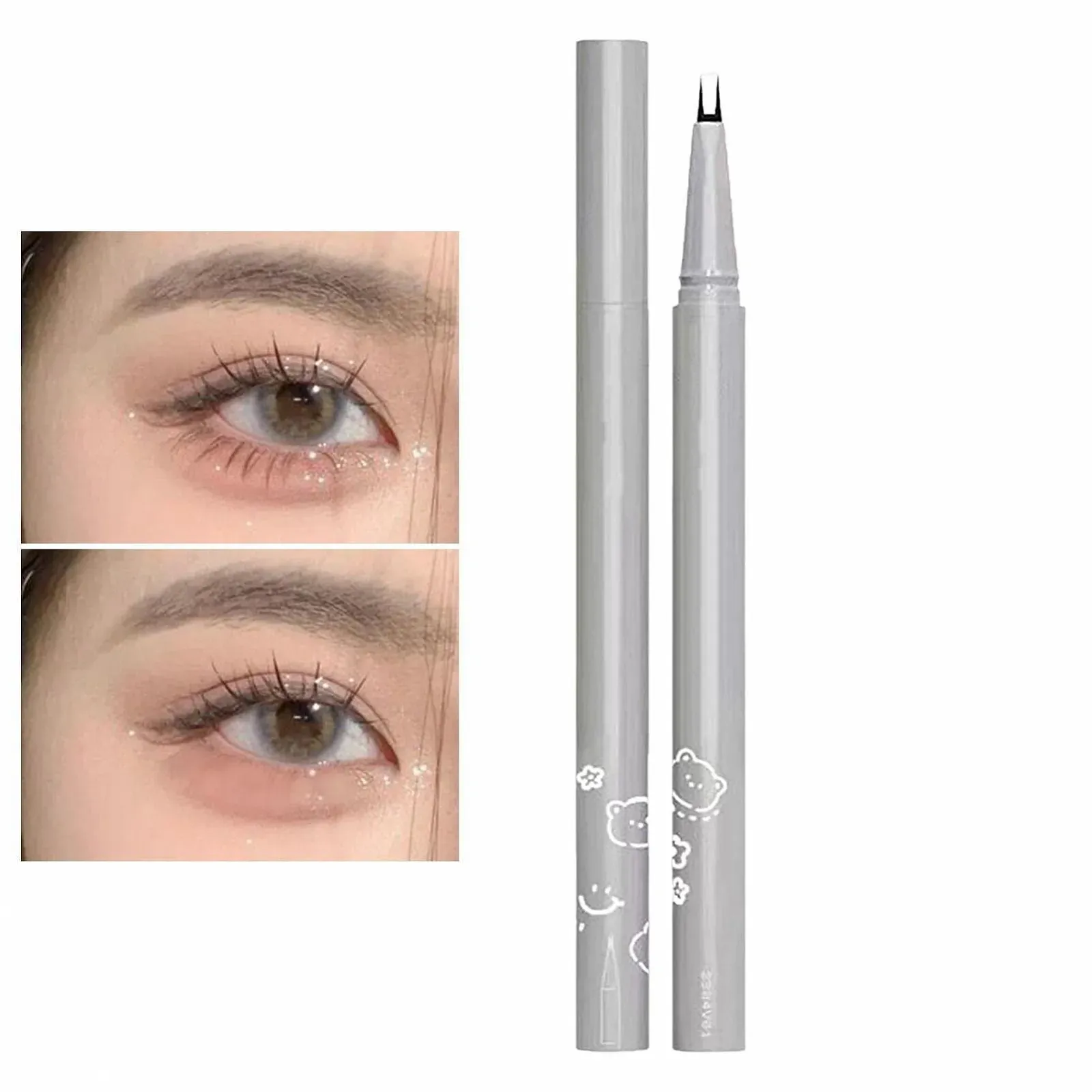 Карандаш для глаз двухсторонняя, Водостойкий, долговечная, Быстросохнущий для начинающих, фото №6