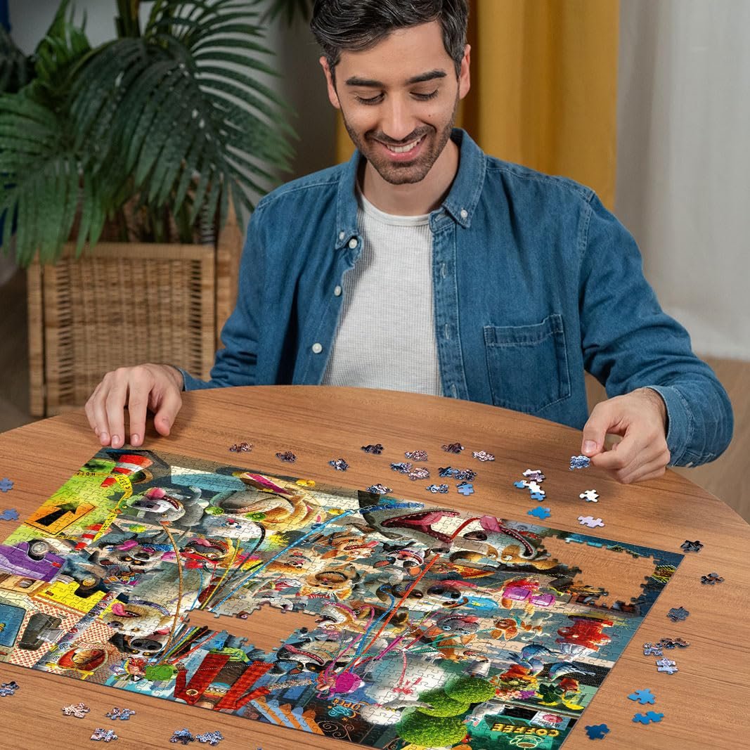 Пазл Ravensburger Dean Macadam Four-legged friend on tour 12000876 1000 элементов, фото №8