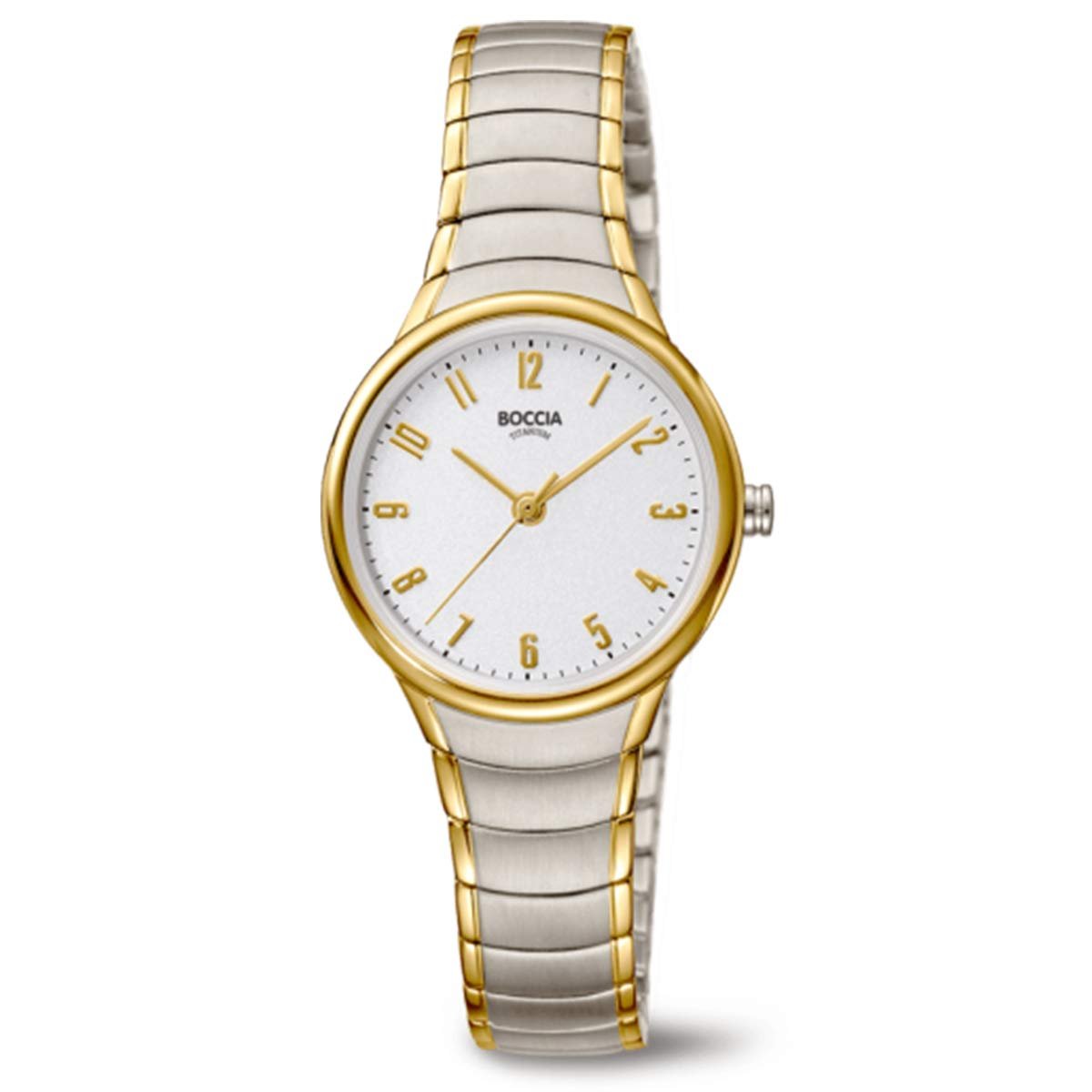 Часы Boccia 3319-02 Аналоговые Кварцевые Женские Титановый Ремешок, 2 Цвета, Браслет, фото №1 Часы Boccia 3319-02 Аналоговые Кварцевые Женские Титановый Ремешок, 2 Цвета, Браслет, фото №1
