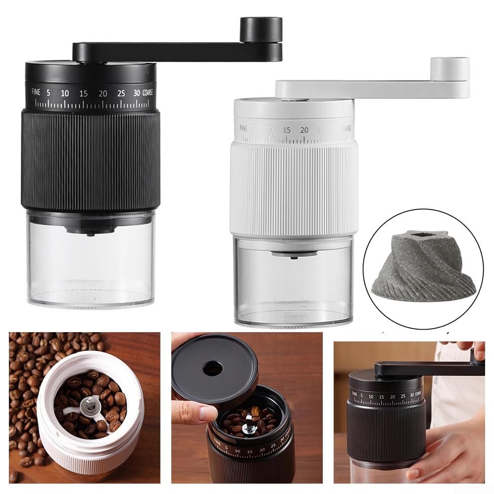 Ручна кавомолка з регулюванням Advanced Burrs 35 Precise Grinding Options Білий, фото №5