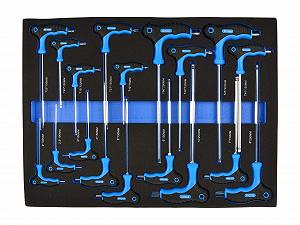 Купити T-набір викруток T-Hand Torx Allen Key 18 штук Вставка для майстерень - Фото 1 T-набір викруток T-Hand Torx Allen Key 18 штук Вставка для майстерень - Фото 1