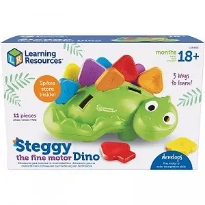 Развивающая игрушка Learning Resources набор сортер Стегги динозаврик LER9091 - Фото 1