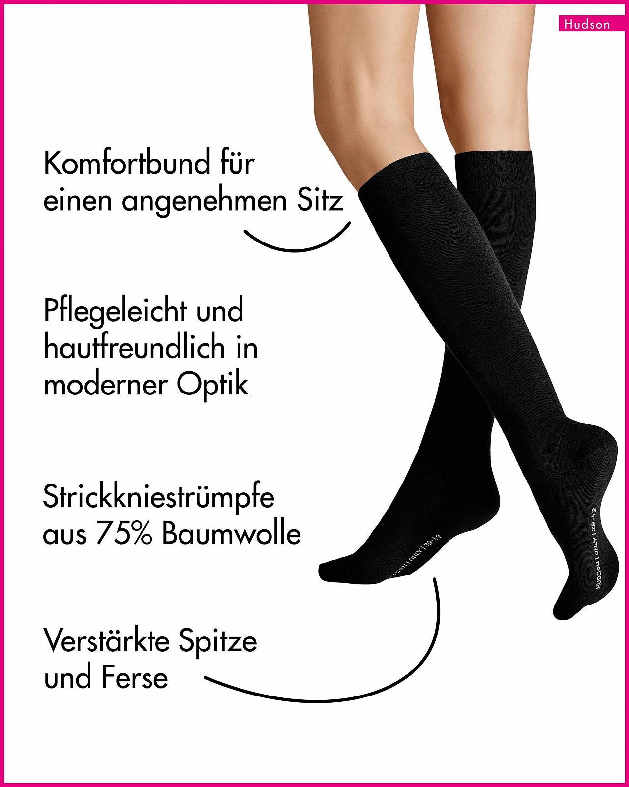 Носки до колена Hudson Only Женские Теплые, 2 пары, фото №2