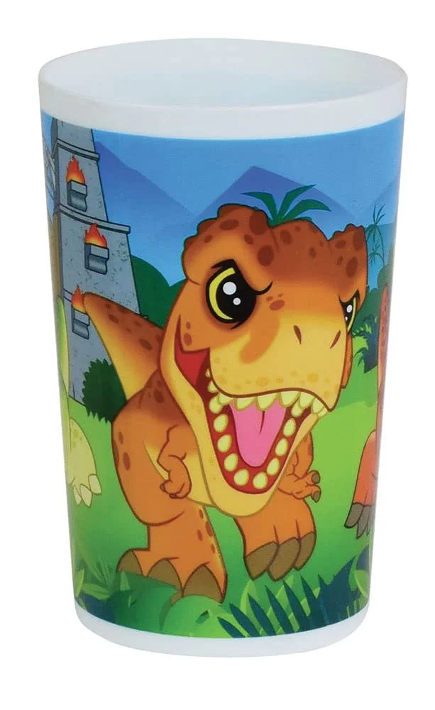 Набір дитячого посуду Fun House Jurassic World Dinosaur: Тарілка плоска 22 см, Тарілка глибока 16 см, Склянка 220 мл, Multi-Colour, 0066, фото №4 Набір дитячого посуду Fun House Jurassic World Dinosaur: Тарілка плоска 22 см, Тарілка глибока 16 см, Склянка 220 мл, Multi-Colour, 0066, фото №4