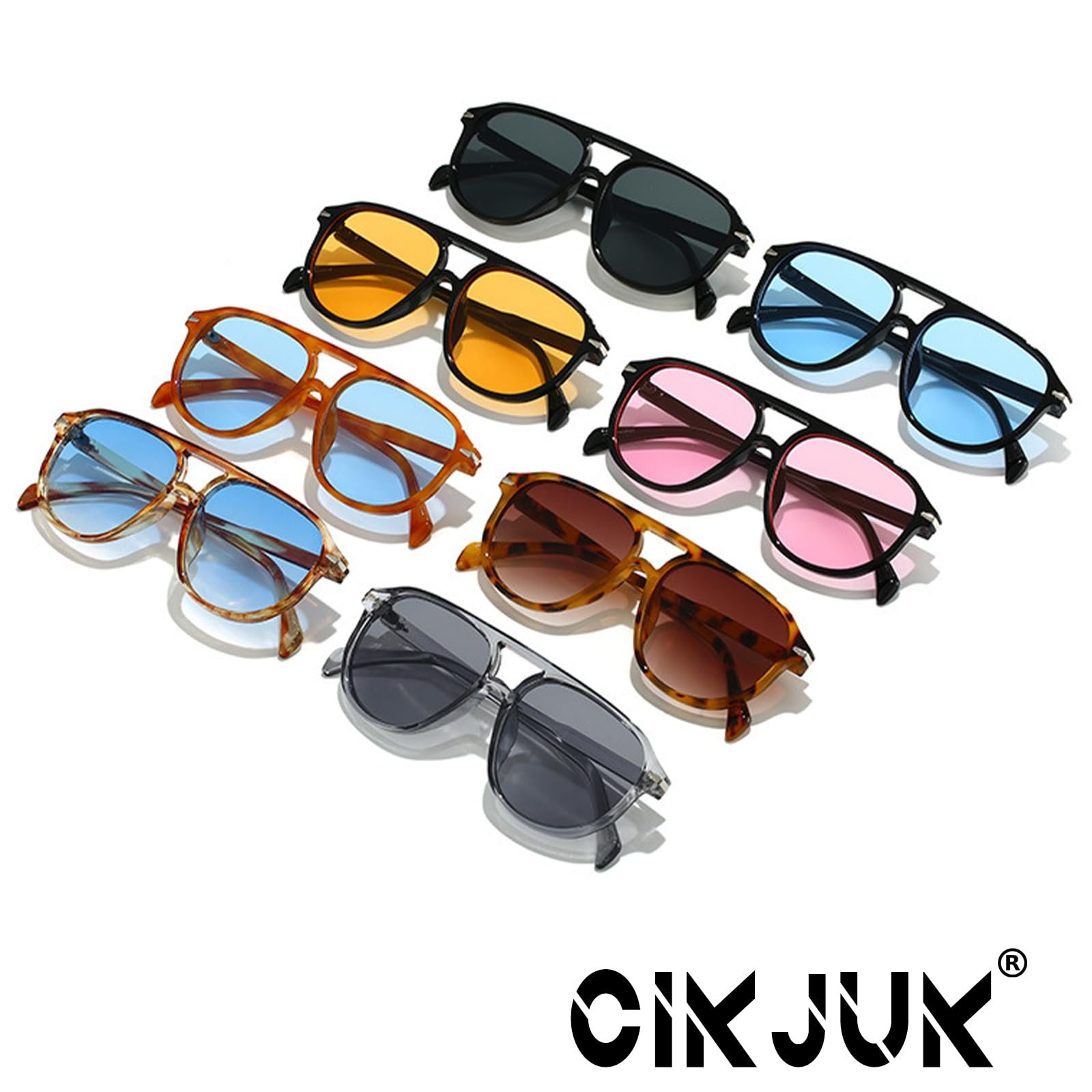 Солнцезащитные очки Retro CIKJUK Круглые Авиаторы 70-х для мужчин и женщин UV400, фото №6