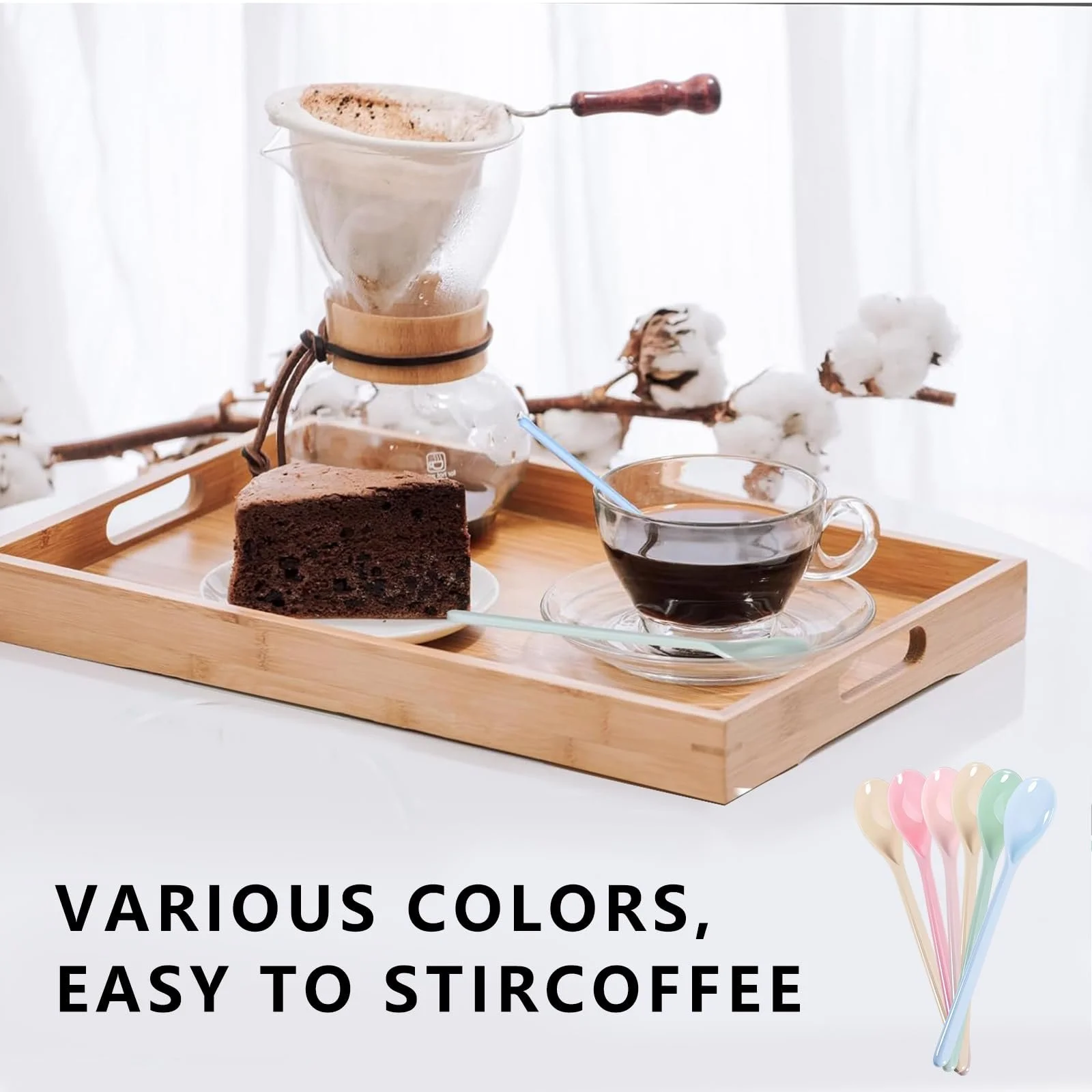 Ложки Пластикові Різнокольорові з Довгою Ручкою Набір 6 шт., фото №6 Ложки Пластикові Різнокольорові з Довгою Ручкою Набір 6 шт., фото №6