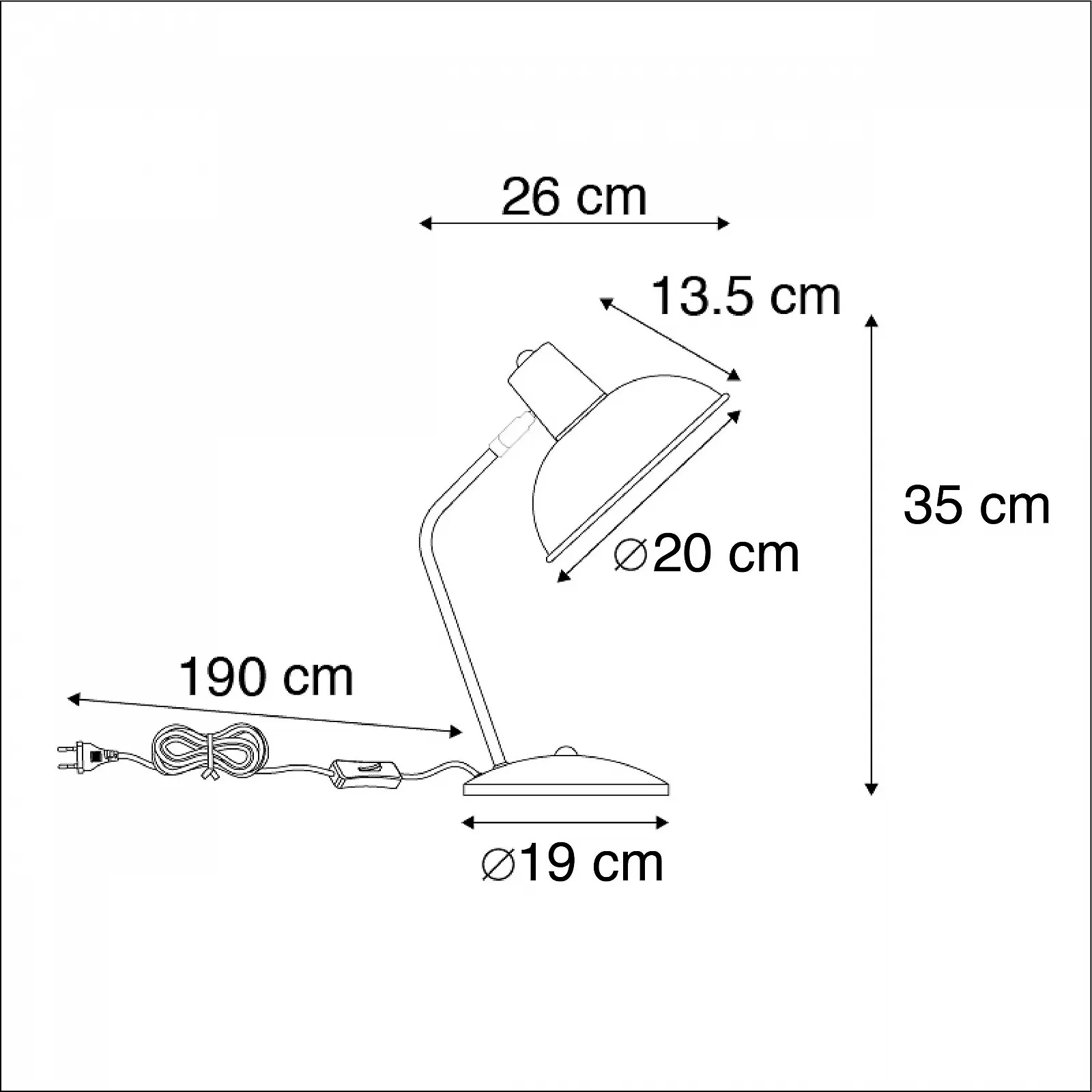 Настільна лампа Qazqa Milou Modern Retro зелена з бронзою сталева кругла E14, фото №1