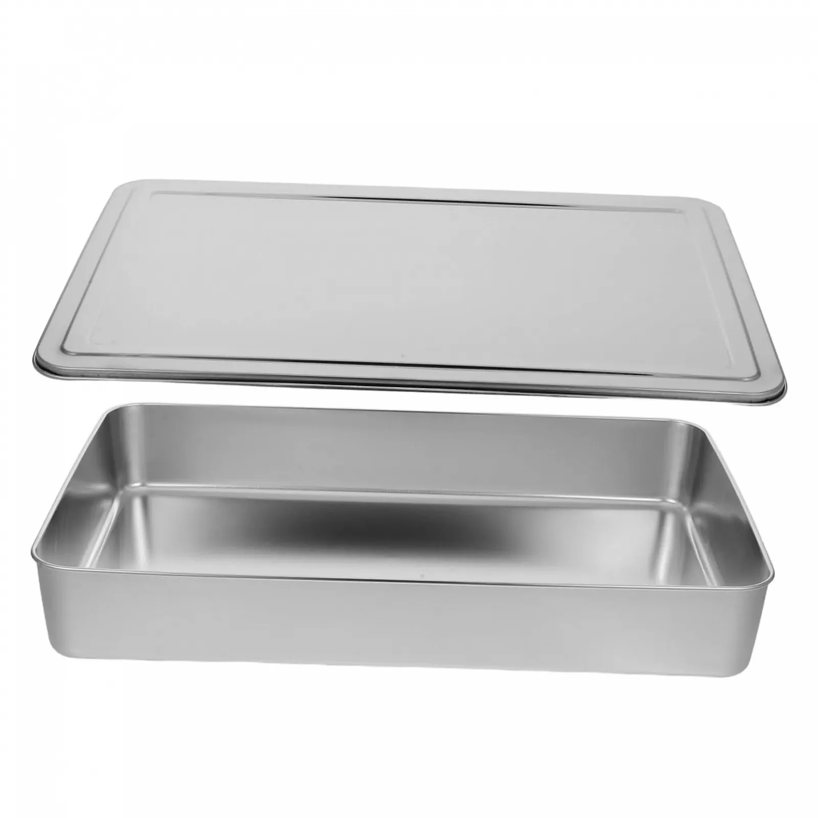 Противень с крышкой Прямоугольный Стальной Антипригарный, фото №1 Противень с крышкой Прямоугольный Стальной Антипригарный, фото №1