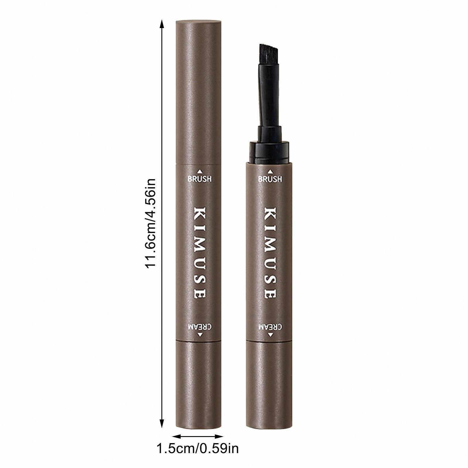 Пензлик Rosixehird Brown Eyebrow Pencils Коричневий, фото №5