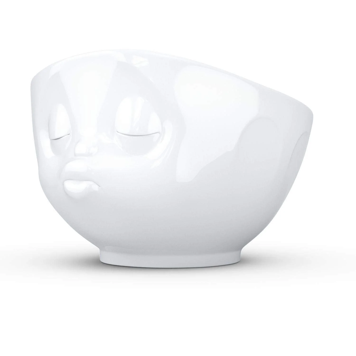 Миска для молока и кофе Fiftyeight С формой поцелуя Белый, фото №2 Миска для молока и кофе Fiftyeight С формой поцелуя Белый, фото №2
