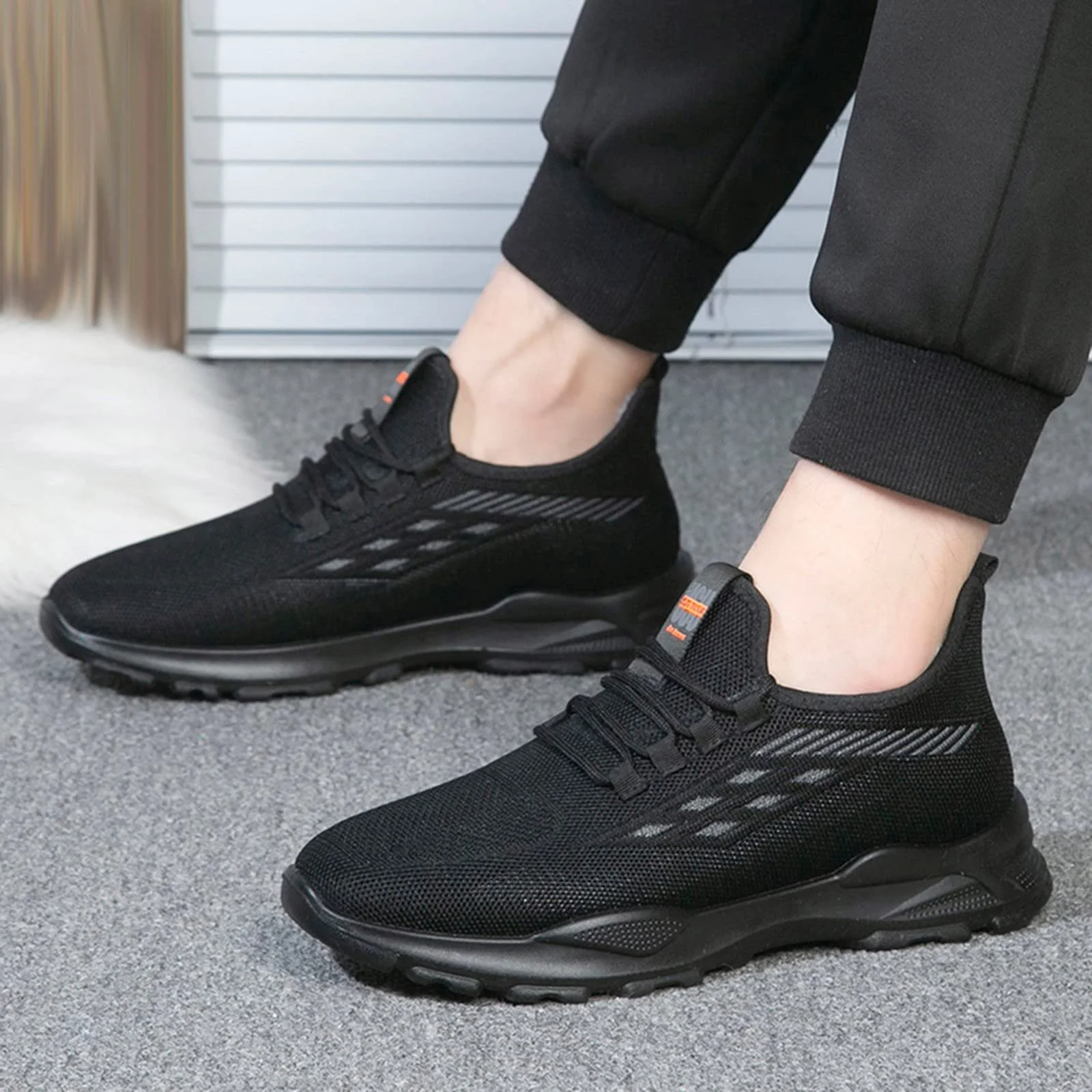 Чоловічі черевики MMOOVV Sport Бавовна Осінь-Зима Комфорт Плоский дизайн, фото №3