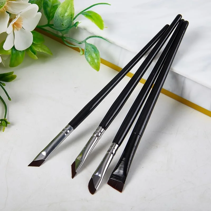 Кисточки для подводки 6 шт. Профессиональная, фото №4