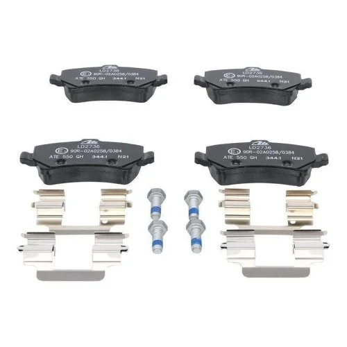 Комплект гальмівних колодок дискового гальма ATE Ceramic 13.0470-2736.2 для VOLVO, фото №2 Комплект гальмівних колодок дискового гальма ATE Ceramic 13.0470-2736.2 для VOLVO, фото №2