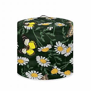 Чехол ZIATUBLES Butterfly Daisy Floral Slow Cooker Crock Pot с карманом L - Фото 1