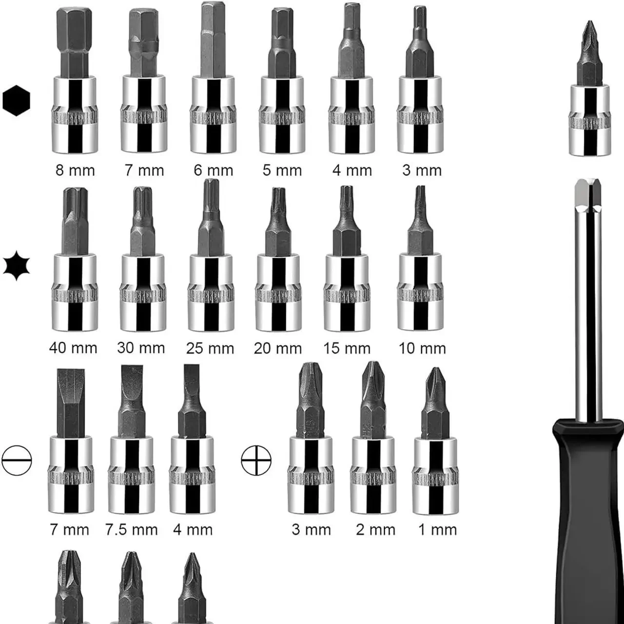 Автомобильный Набор Инструментов Piece Tool Set на 46 Ручных в Пластиковом Кейсе, фото №3 Автомобильный Набор Инструментов Piece Tool Set на 46 Ручных в Пластиковом Кейсе, фото №3