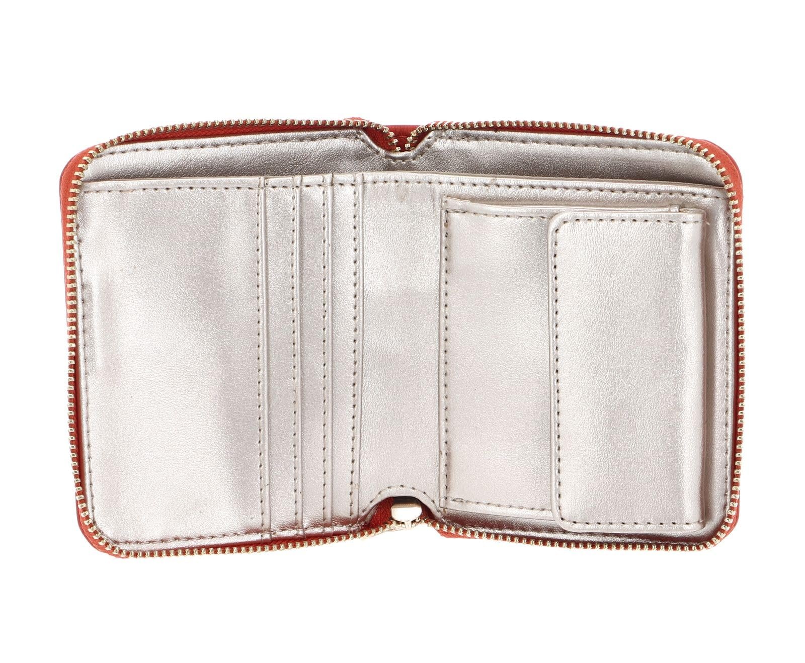 Кошелек GUESS Meridian Small Zip Around Оранжевый Оранжевый, фото №2