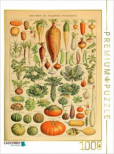 Пазл CALVENDO Natural Board with Vegetables 1000 элементов 48 x 64 см - Фото 1