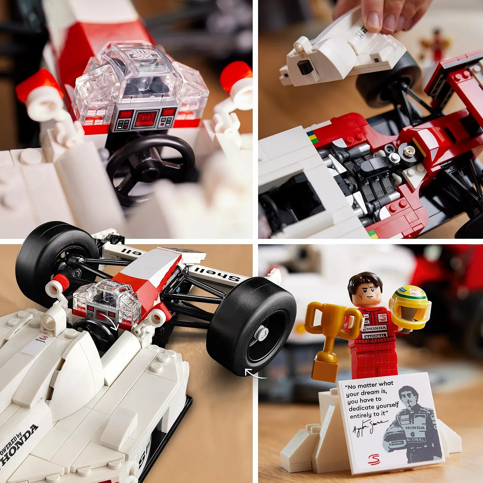 LEGO Icons McLaren MP4/4 & Ayrton Senna 10330, фото №6
