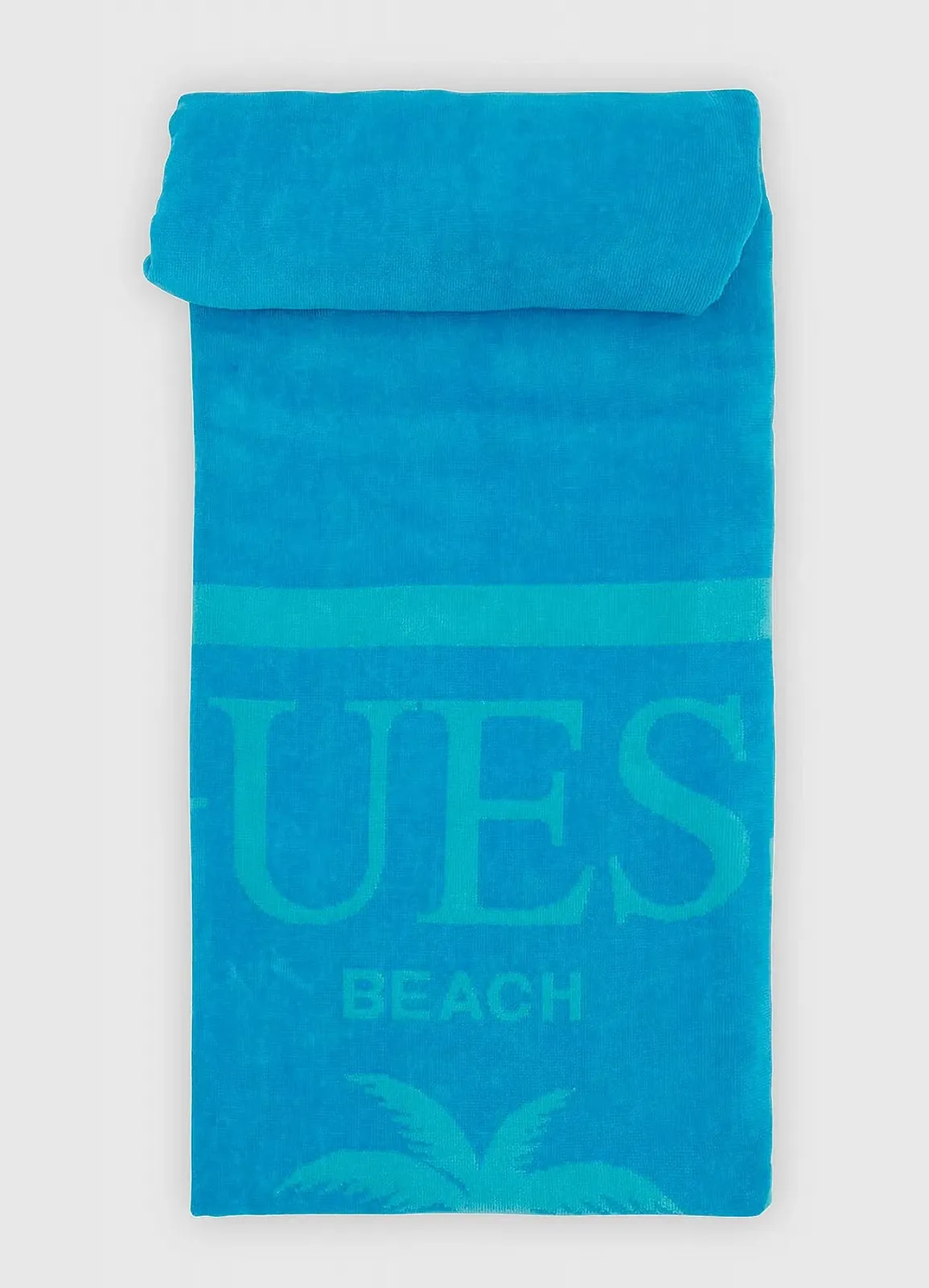 Синій пляжний рушник Guess 178х100 см, фото №1 Синій пляжний рушник Guess 178х100 см, фото №1