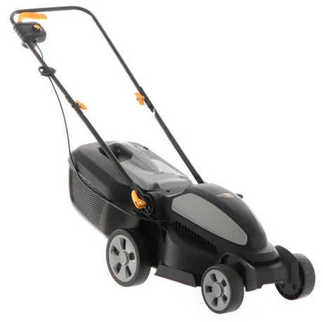 Газонокосилка электрическая ALPINA AL1 34 E / 1200W / до 400 м² / 34 см ширина резки / 35 л коллектор / Черно-серый, фото №1 Газонокосилка электрическая ALPINA AL1 34 E / 1200W / до 400 м² / 34 см ширина резки / 35 л коллектор / Черно-серый, фото №1