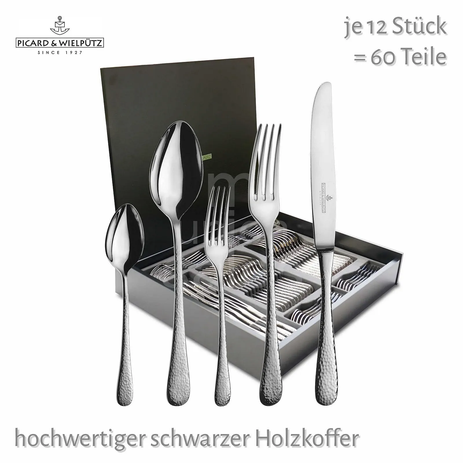 Набор столовых приборов Picard & Wielpütz Mia 6180 60 предметов, фото №2