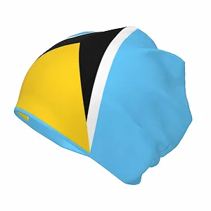 Вязана шапка LOUJIN Прапор Сент-Люсії для дівчаток synthetic.ua - Фото 1