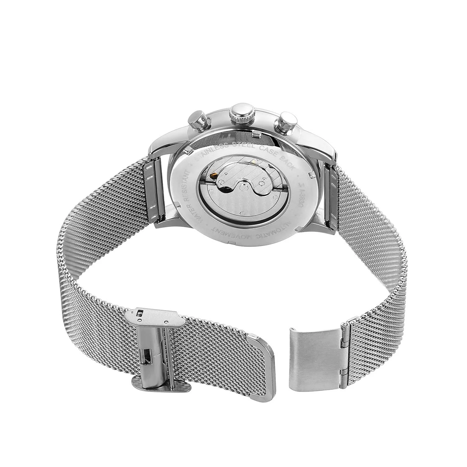 Мужские Автоматические Механические Аналоговые Часы Seagull Movement Автоматическая Индикация даты Индикатор запаса хода Ремешок из нержавеющей стали Деловой Годинник, фото №6 Мужские Автоматические Механические Аналоговые Часы Seagull Movement Автоматическая Индикация даты Индикатор запаса хода Ремешок из нержавеющей стали Деловой Годинник, фото №6