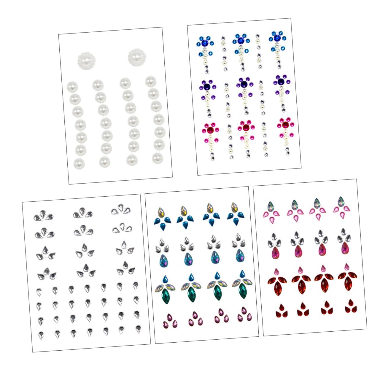 Стразы Beavorty для ногтей, 5 шт., фото №1