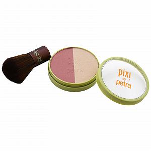 Набір румʼян Pixi Beauty Duo + Кабукі Rose Gold - Фото 1