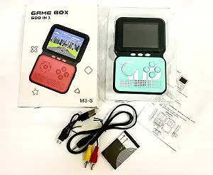 Купити Портативная игровая консоль Game Box Power Sup M3 500 в 1 - Фото 1 Портативная игровая консоль Game Box Power Sup M3 500 в 1 - Фото 1