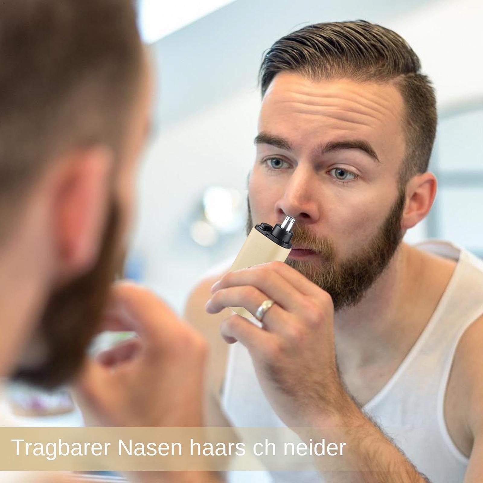 Тример Deojtga Ear and Nose Hair Trimmer для видалення волосся з носа і вух, універсальний, водонепроникний, IPX7, фото №2