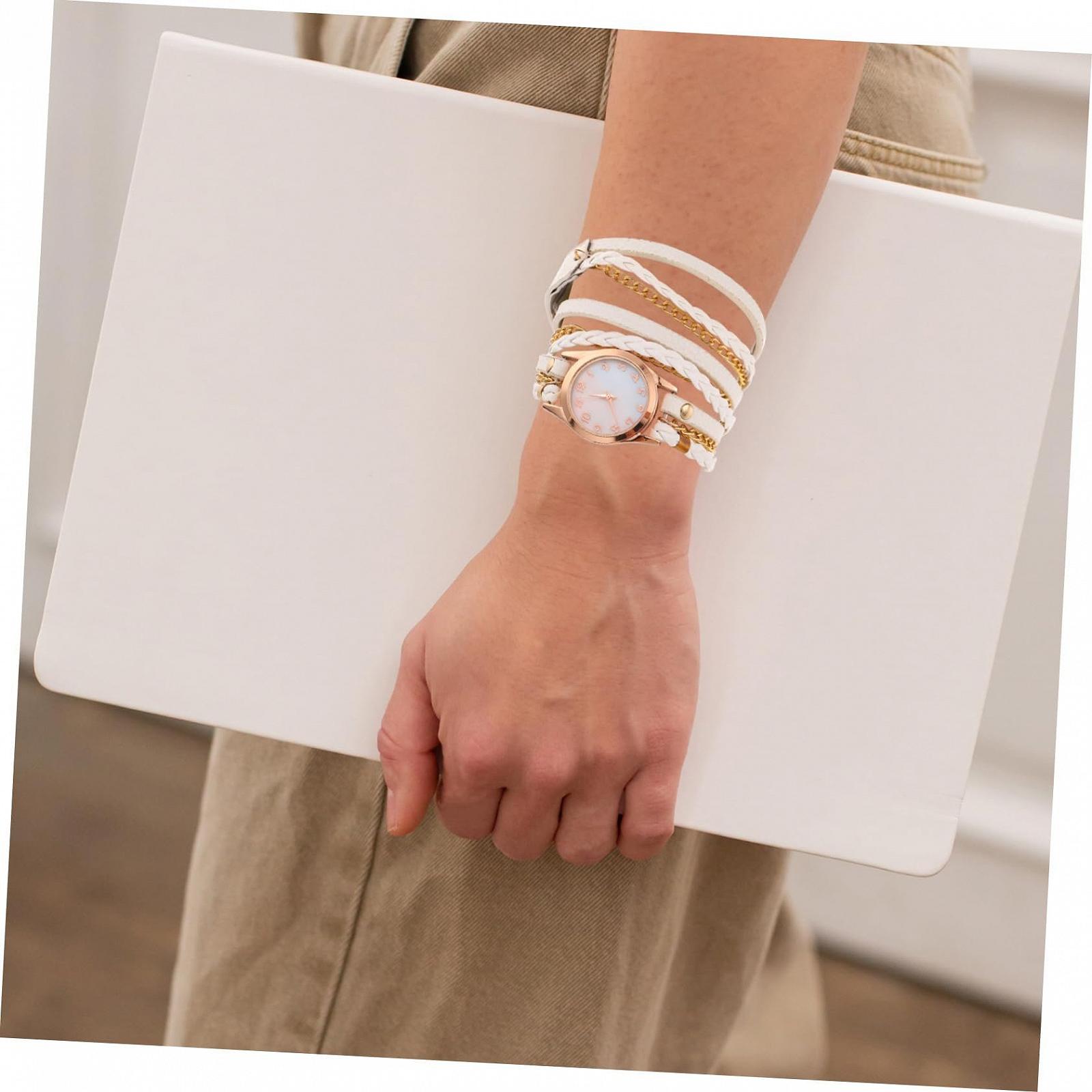 Женские наручные часы OATIPHO Ремешок-браслет Мужской Спортивный Мужской Часовой корпус Ретро Женский Белый, фото №6 Женские наручные часы OATIPHO Ремешок-браслет Мужской Спортивный Мужской Часовой корпус Ретро Женский Белый, фото №6