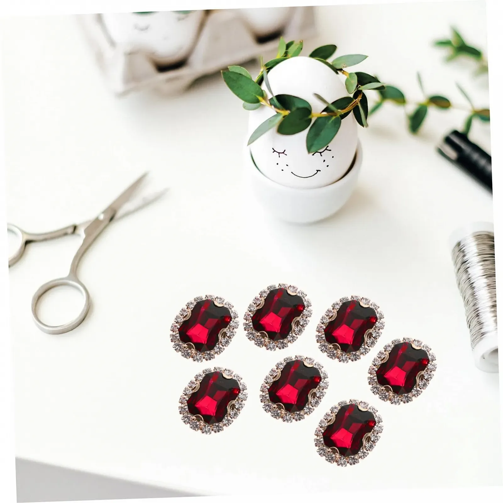 Стразы TEHAUX 20 шт декоративные стразы для одежды, фото №4