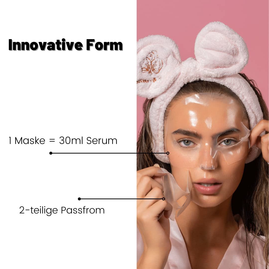 Маска для обличчя Sisters & Me Гідрогелева маска 5 шт., Набір для догляду за шкірою, фото №3