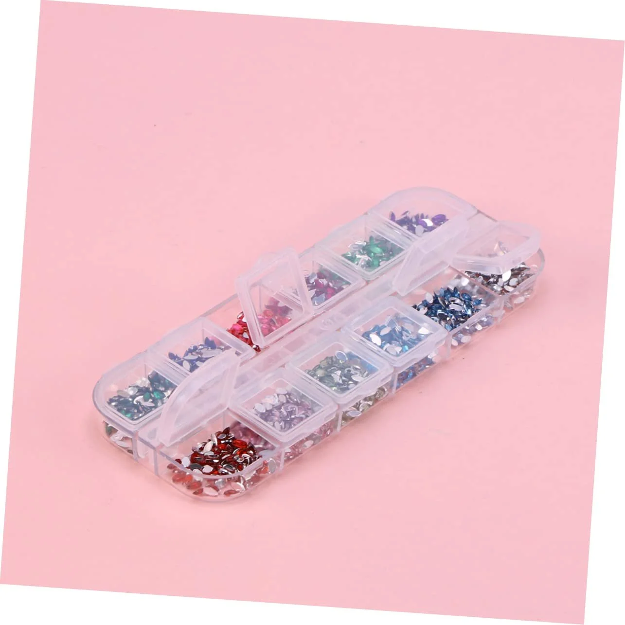 Стразы для ногтей Healeved, 12 цветов, фото №9