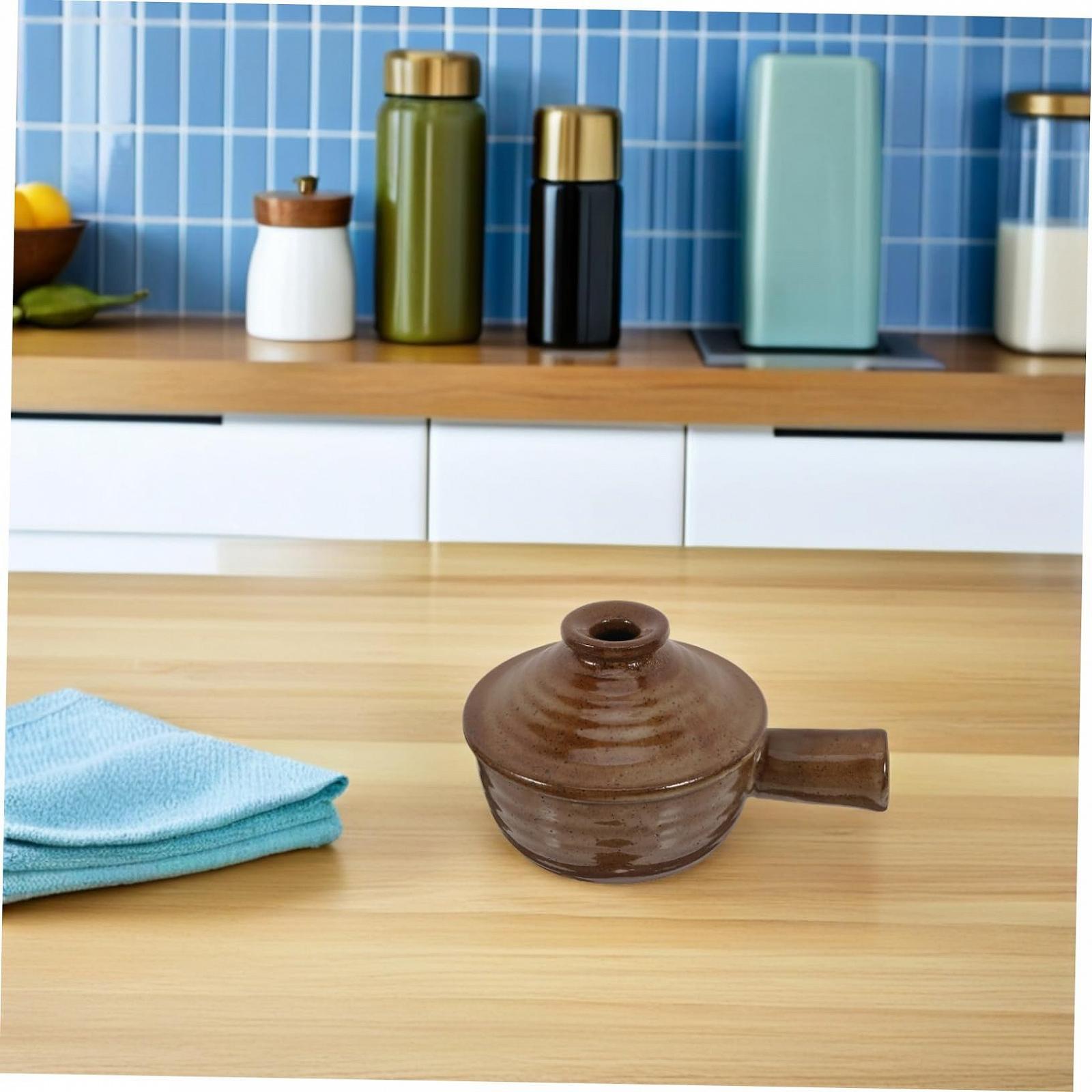 Форма для запікання GLEAVI керамічний для мікрохвильової печі з кришкою Набір 2 шт., фото №7