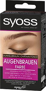 Набір Syoss Eyebrow Colour 4-1 Темно-коричневий Рівень 3 (17 мл) тривалий результат & got2b Glue 4 Brows & Edges Водостійкий (16 мл) Тривалість до 24 годин synthetic.ua - Фото 1