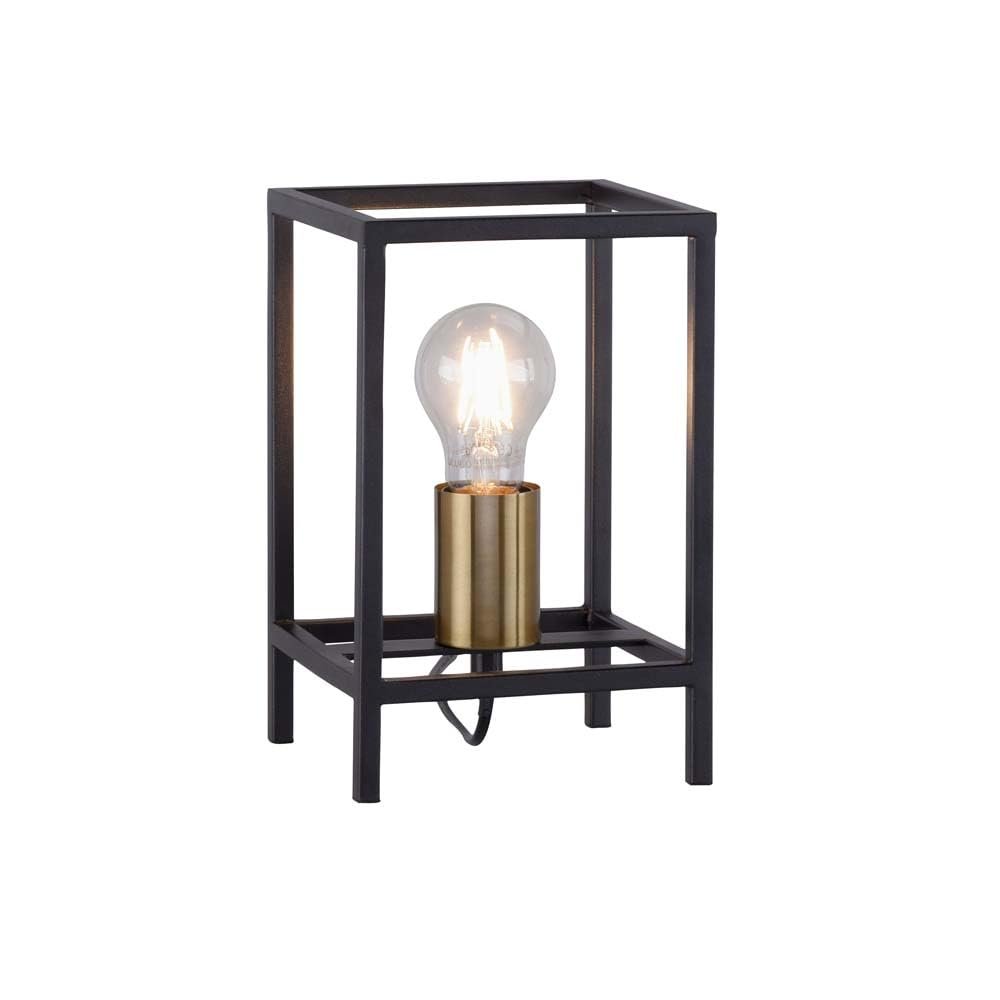 Настільна лампа Just Light ретро E27 60 Вт IP20 Brass, фото №1