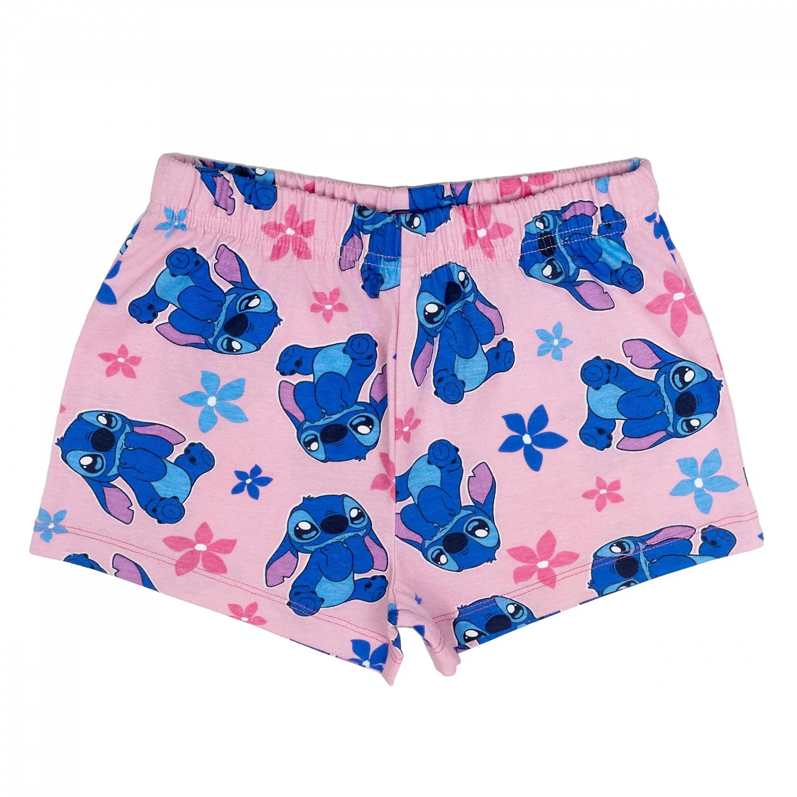 Піжама з шортами Disney Lilo and Stitch для дівчат з рюшами, фото №3