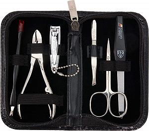 Купити Набір для манікюру DREI SCHWERTER Torino 6 предметів, чорний - Фото 1 Набір для манікюру DREI SCHWERTER Torino 6 предметів, чорний - Фото 1