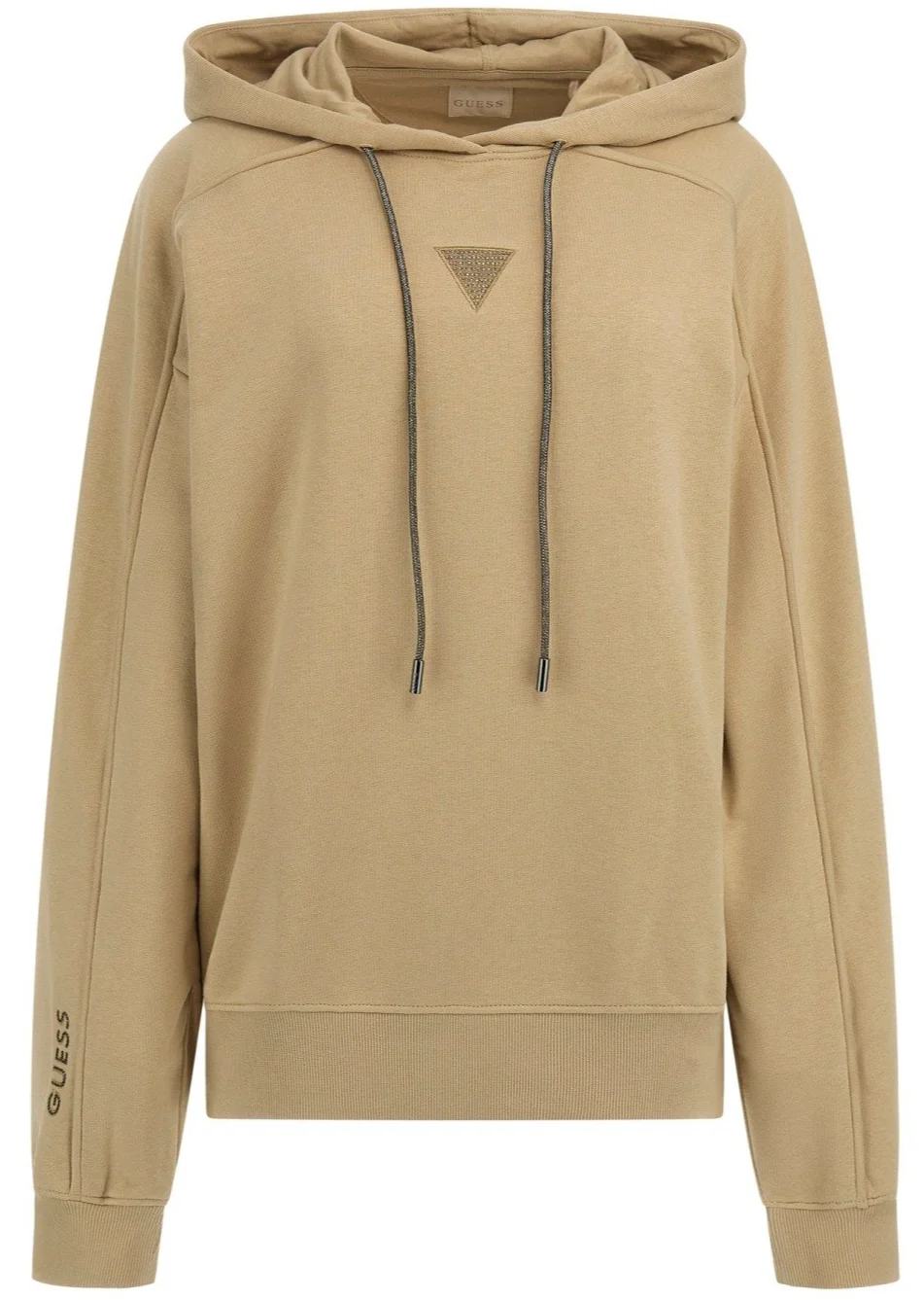 Жіноче худі GUESS JEANS / Бежеве / Розмір S, фото №1 Жіноче худі GUESS JEANS / Бежеве / Розмір S, фото №1