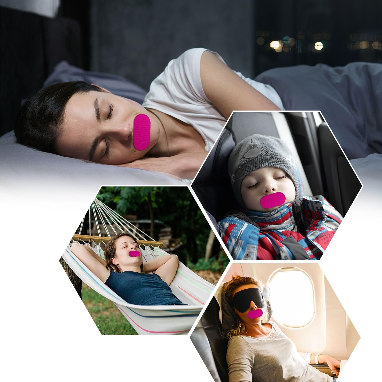 Пластир для рота для сну, 60 шт, фото №7 Пластир для рота для сну, 60 шт, фото №7