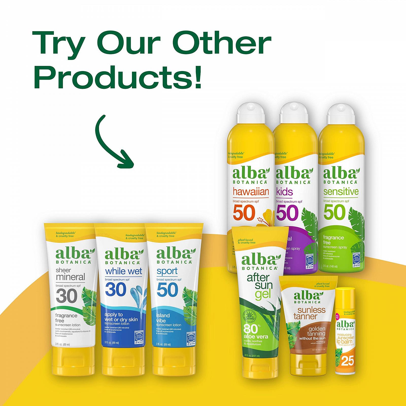 Сонцезахисний крем Alba Botanica Kids SPF 45, 118 мл, фото №6
