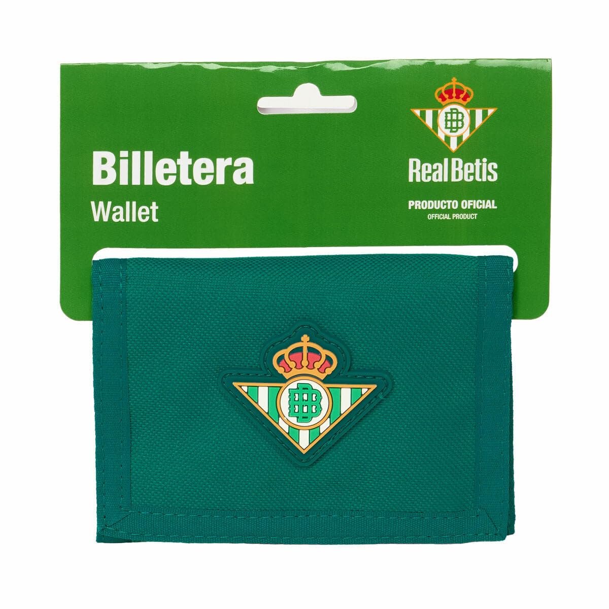 Кошелек Safta Real BETIS BALOMPIÉ с изголовьем Зеленый (морская волна) 12.5 x 9.5 см, M, фото №3