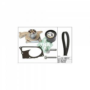 Водяной насос + комплект ремня ГРМ INA 530 0607 30 для MERCEDES-BENZ NISSAN - Фото 1