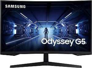 Монітор 27" Samsung Odyssey G5 C27G54TQBU 2K VA 144 Гц