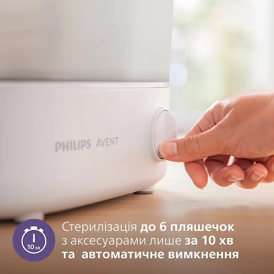 Стерилізатор для дитячих пляшок Philips Avent SCF291/30 / Білий, фото №5