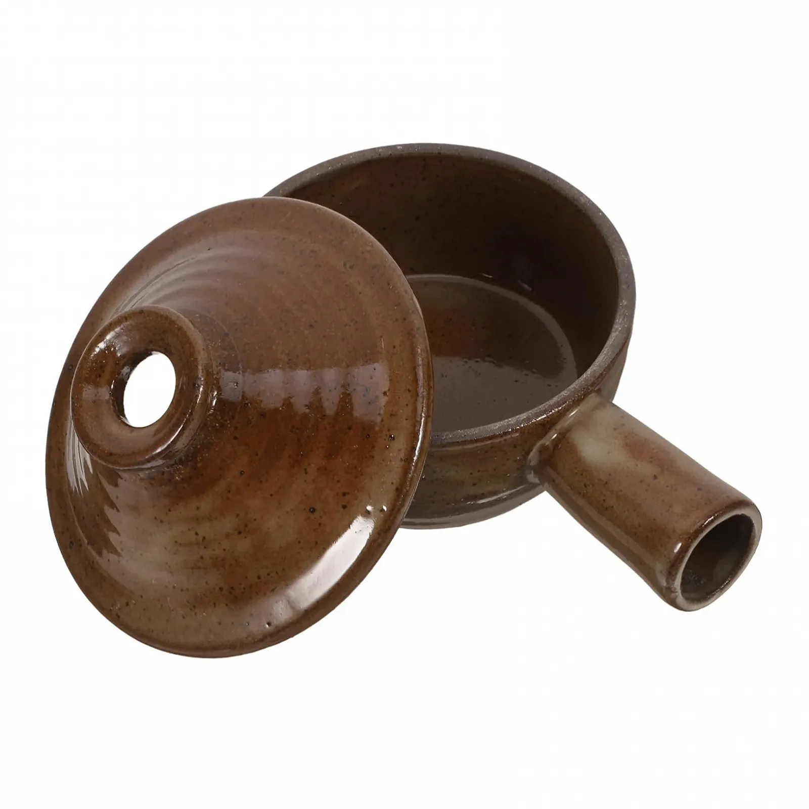 Ківш-сотейник З кришкою антипригарний термостійкий Для мікрохвильової печі та плити, фото №1