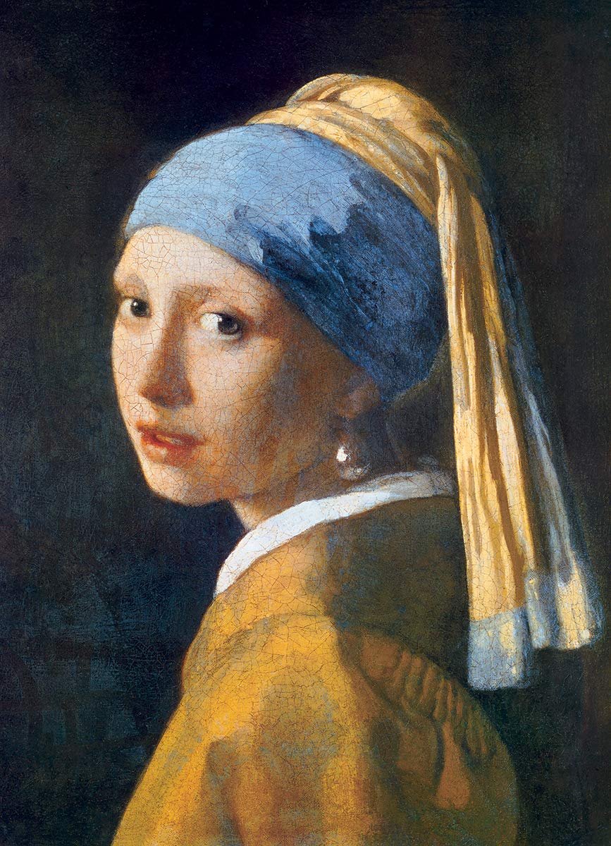 Пазл Eurographics Girl with the Pearl Earring by Jan Vermeer de Delft 1000 деталей, фото №2