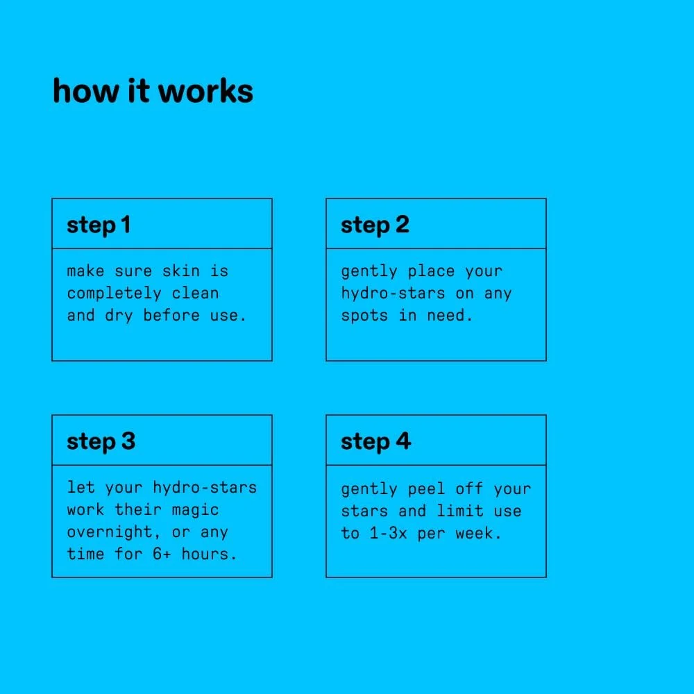 Патчи от прыщей Starface Hydro-Star + Salicylic Acid с компактным зеркальцем, 32 шт., фото №6